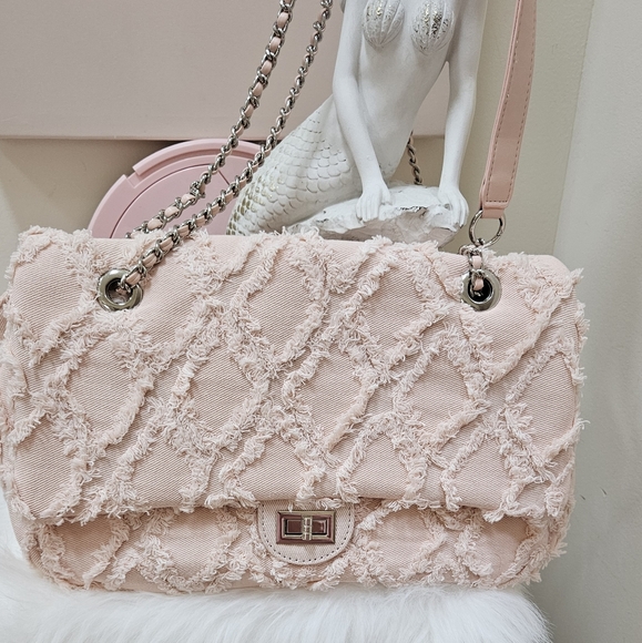 CHISIY SHABBY CHIC PRETTY PINK BAG - Picture 2 of 7